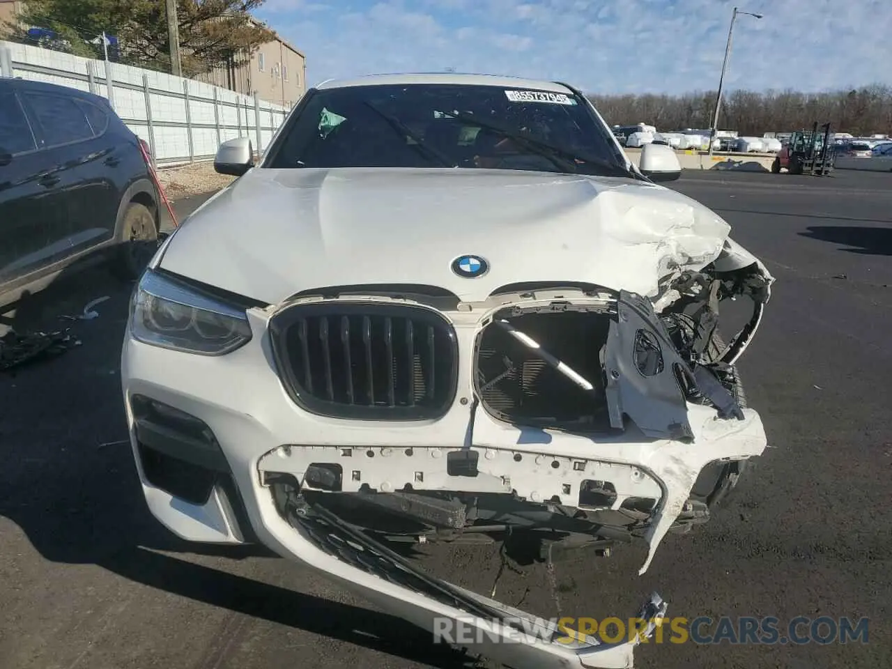 5 Фотография поврежденного автомобиля 5UX2V1C09M9F12676 BMW X4 2021