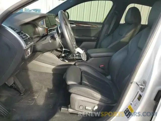 7 Photograph of a damaged car 5UX33DT00N9M86544 BMW X4 2022
