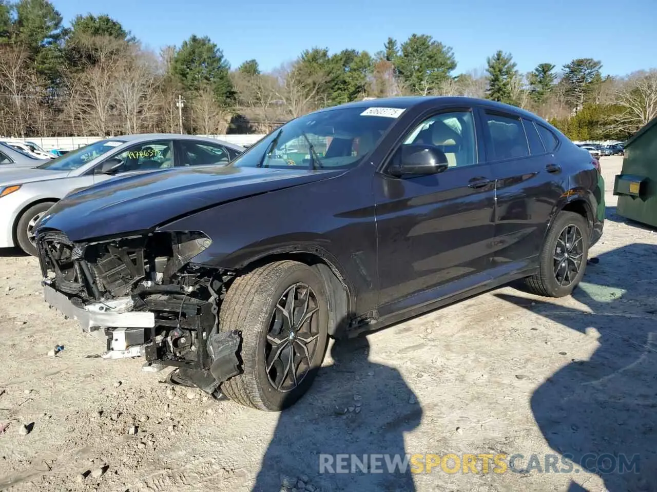 1 Photograph of a damaged car 5UX43DT03N9K31827 BMW X4 2022