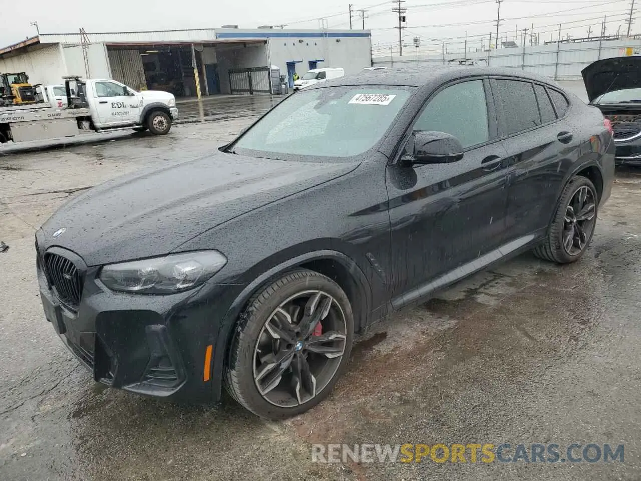 1 Photograph of a damaged car 5UX43DT06N9J88181 BMW X4 2022