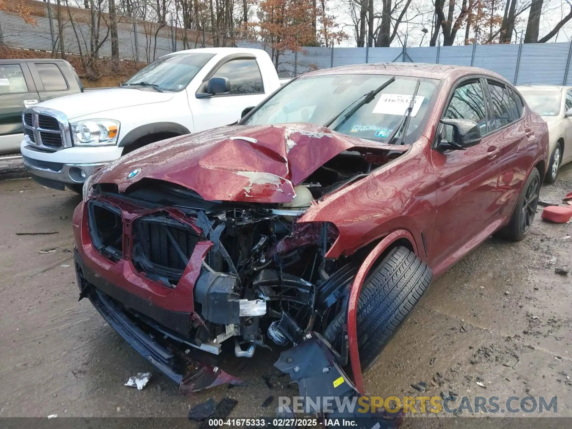 6 Photograph of a damaged car 5UX43DT09N9J96761 BMW X4 2022