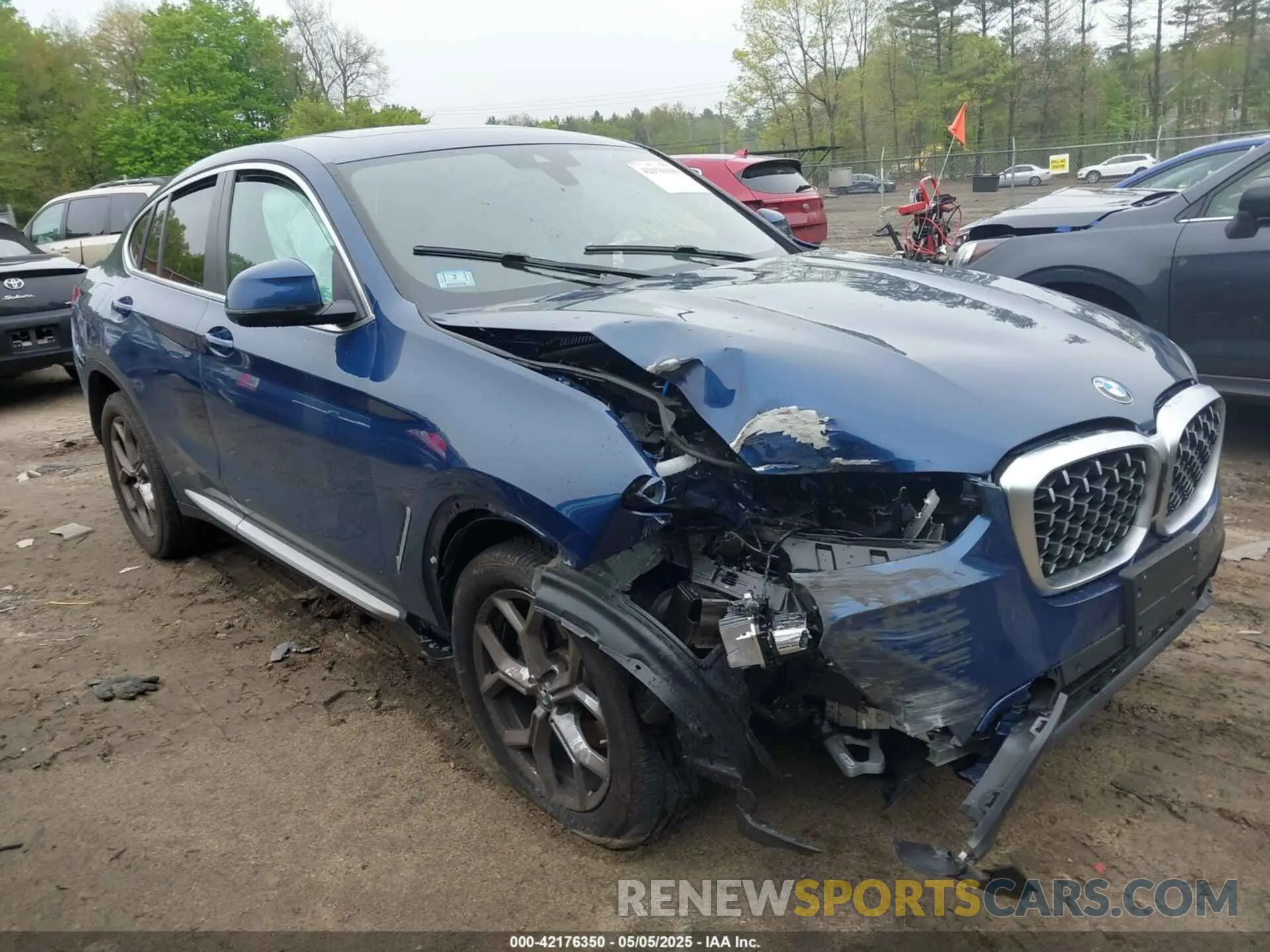 1 Фотография поврежденного автомобиля 5UX33DT0XS9X62966 BMW X4 2025