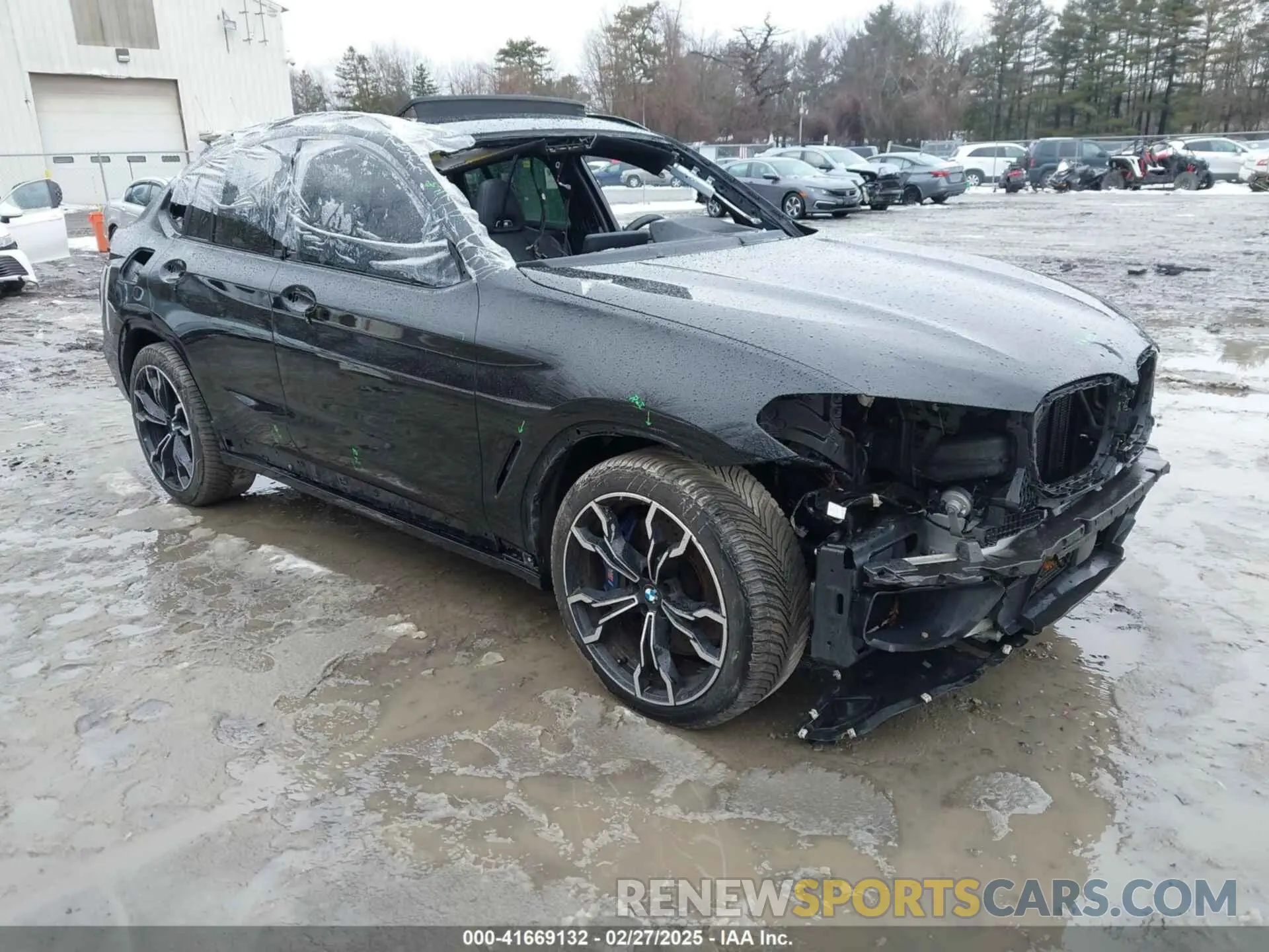 1 Фотография поврежденного автомобиля 5YMUJ0C01LLU67190 BMW X4 M 2020