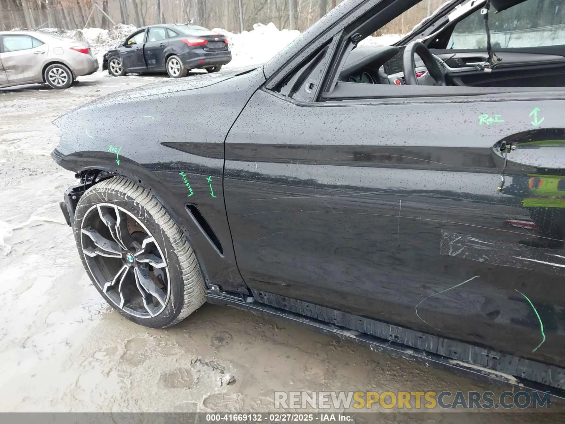 6 Фотография поврежденного автомобиля 5YMUJ0C01LLU67190 BMW X4 M 2020