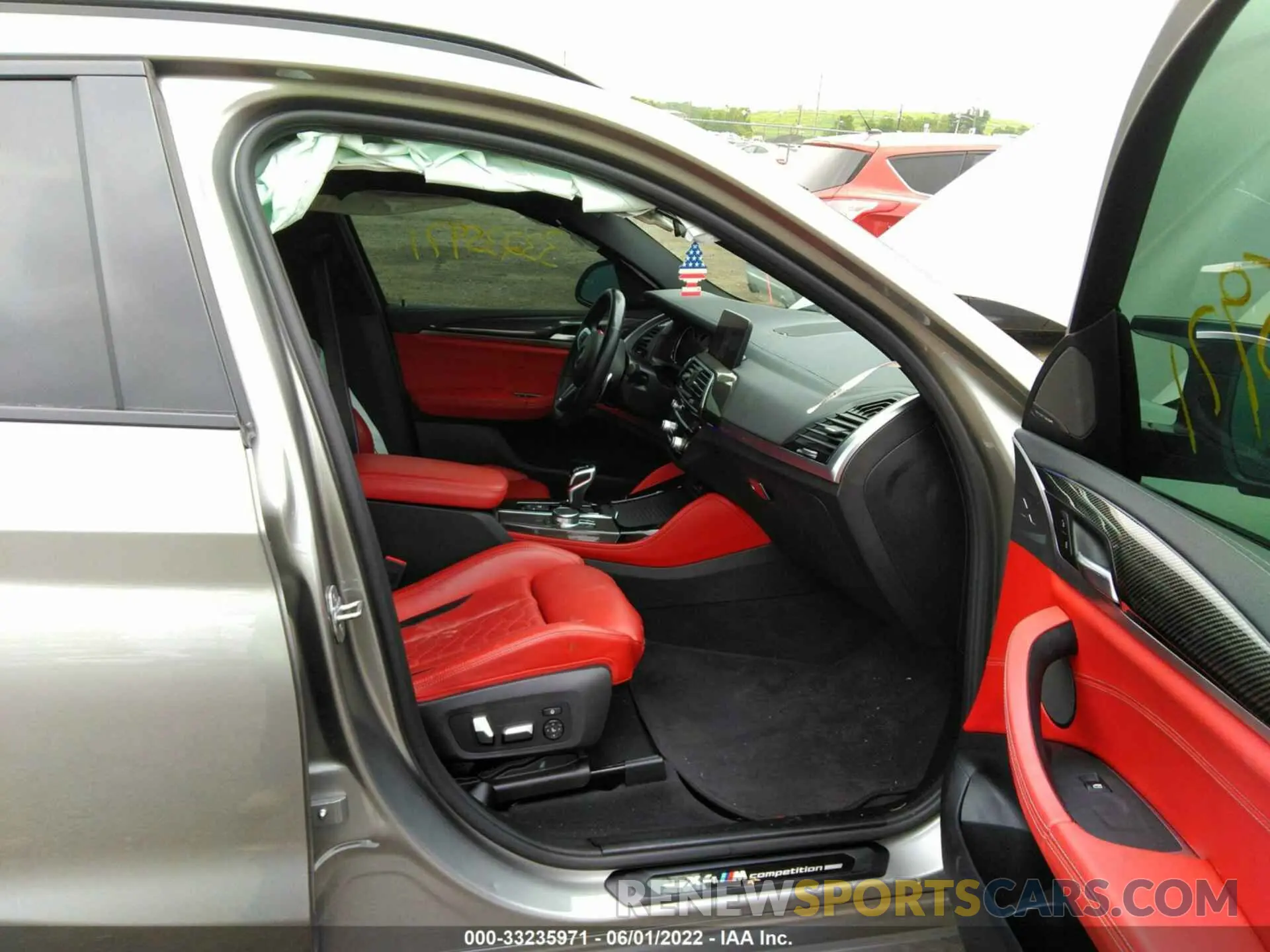 5 Фотография поврежденного автомобиля 5YMUJ0C02L9B76178 BMW X4 M 2020
