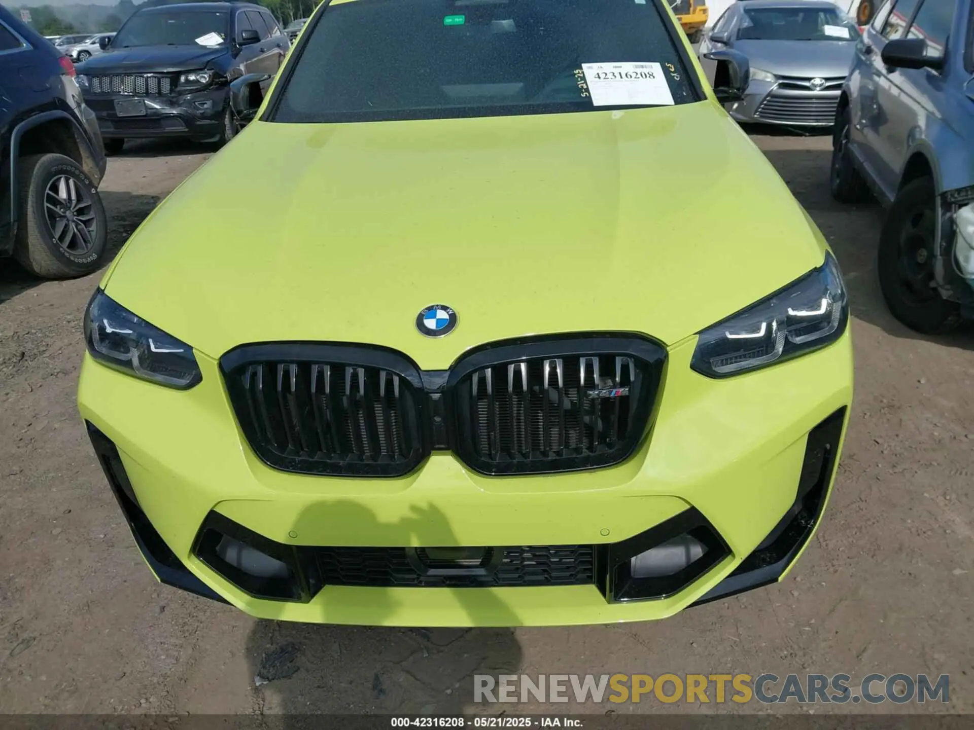 12 Фотография поврежденного автомобиля 5YM23EC01N9K68977 BMW X4 M 2022
