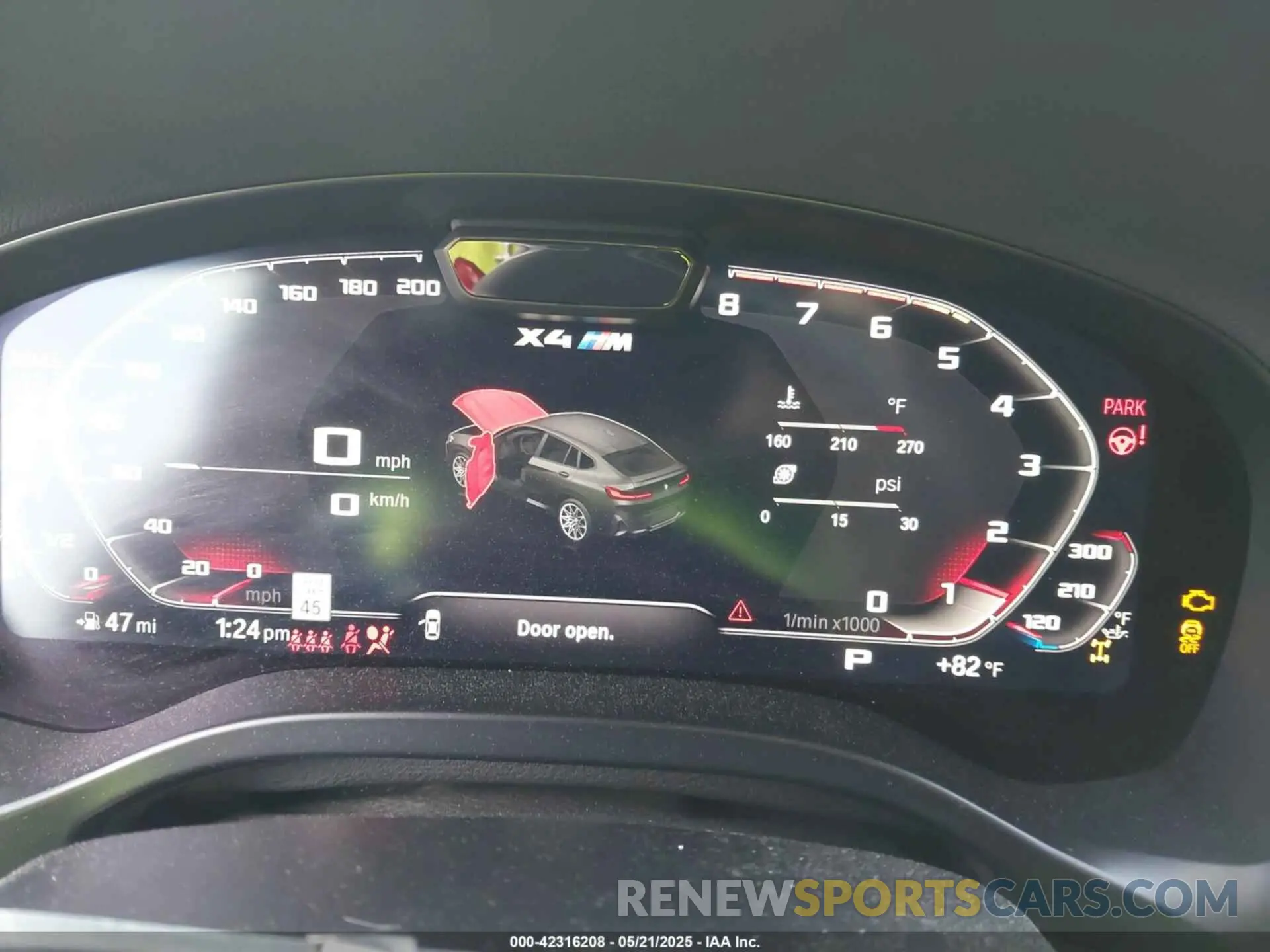 7 Фотография поврежденного автомобиля 5YM23EC01N9K68977 BMW X4 M 2022