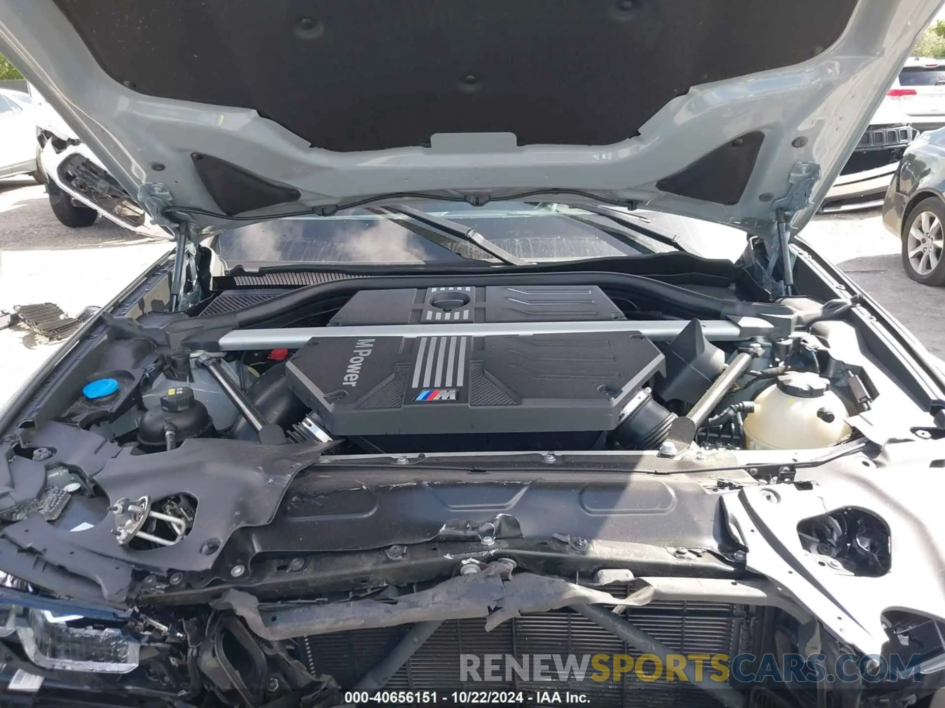 10 Photograph of a damaged car 5YM23EC02N9L63144 BMW X4 M 2022
