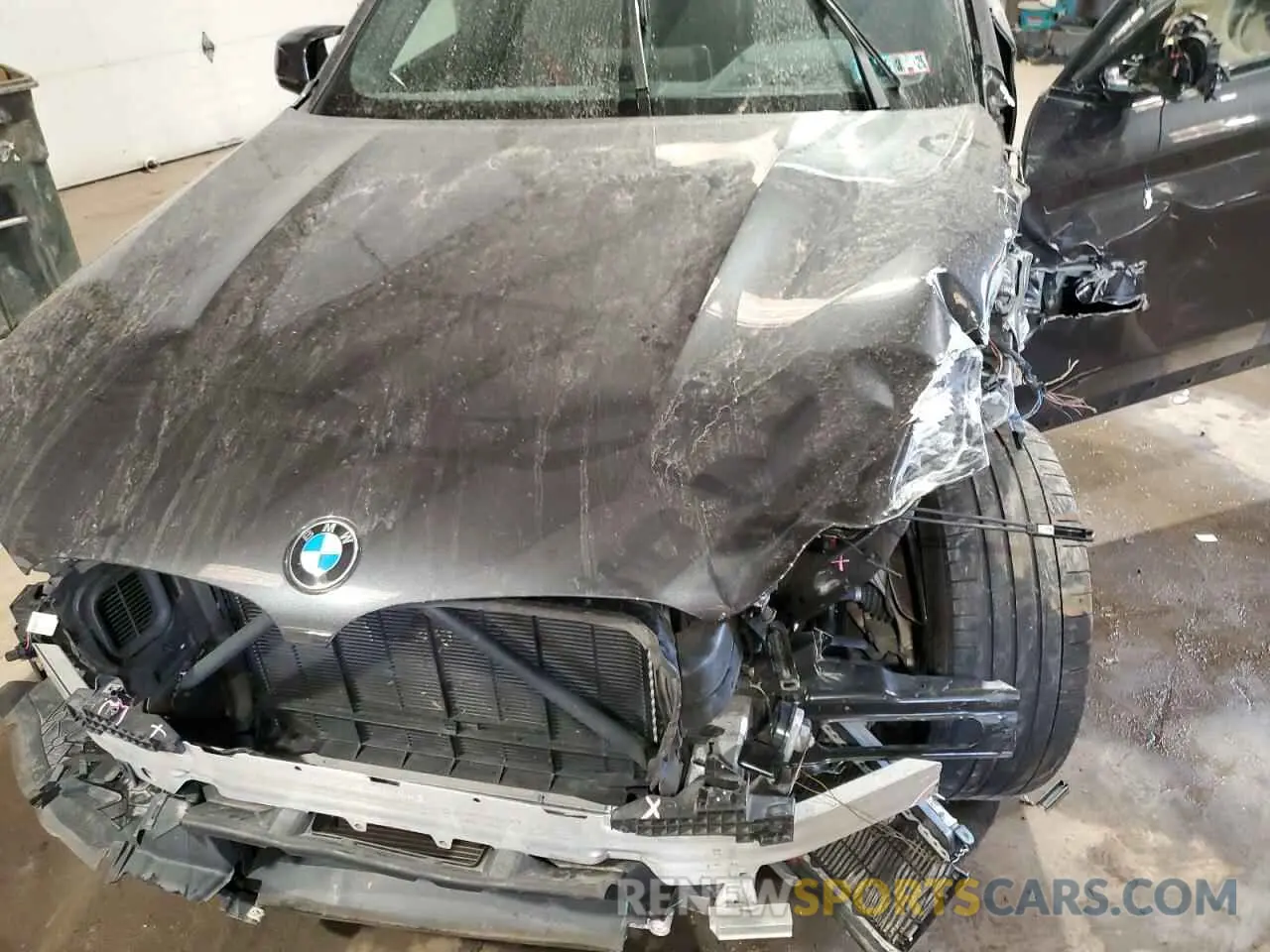 12 Фотография поврежденного автомобиля 5YM23EC05N9J23246 BMW X4 M 2022
