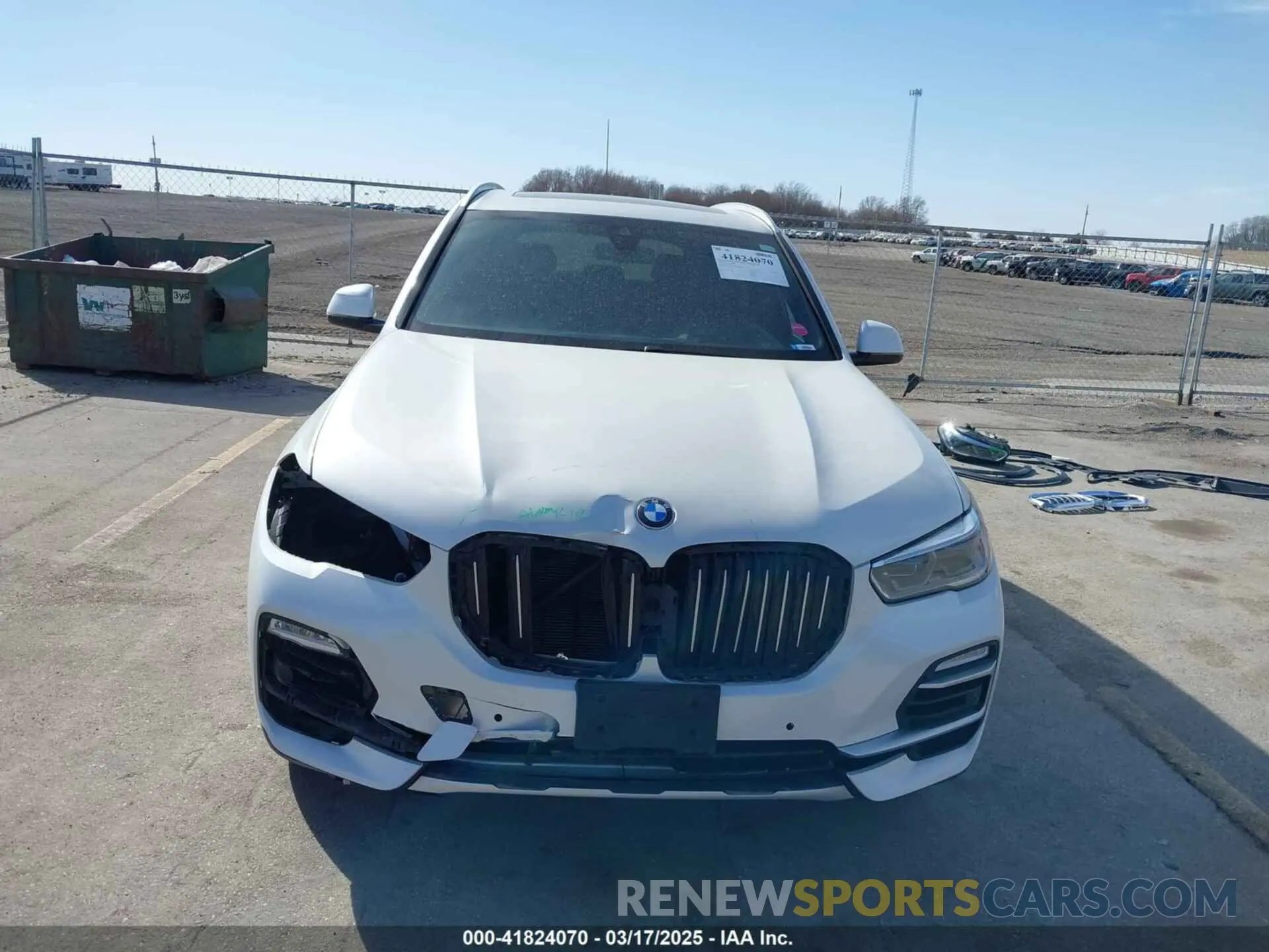6 Photograph of a damaged car 5UXCR6C50KLL08346 BMW X5 2019