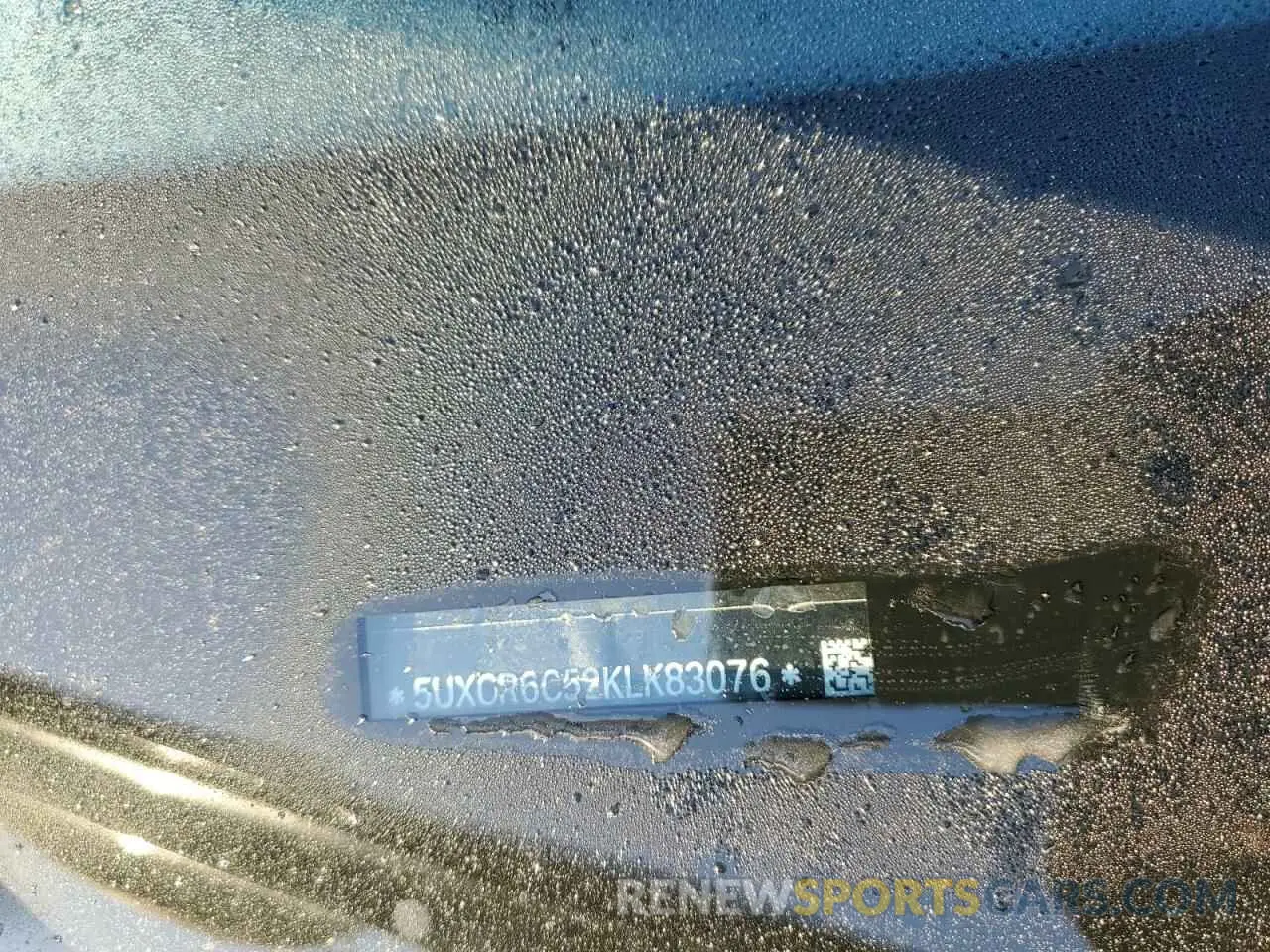 14 Photograph of a damaged car 5UXCR6C52KLK83076 BMW X5 2019