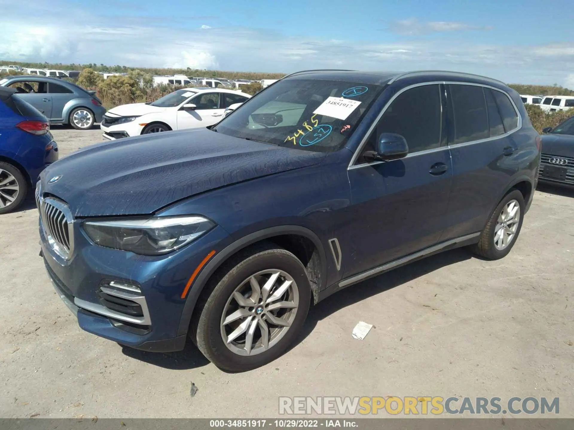 2 Фотография поврежденного автомобиля 5UXCR6C54KLK84245 BMW X5 2019