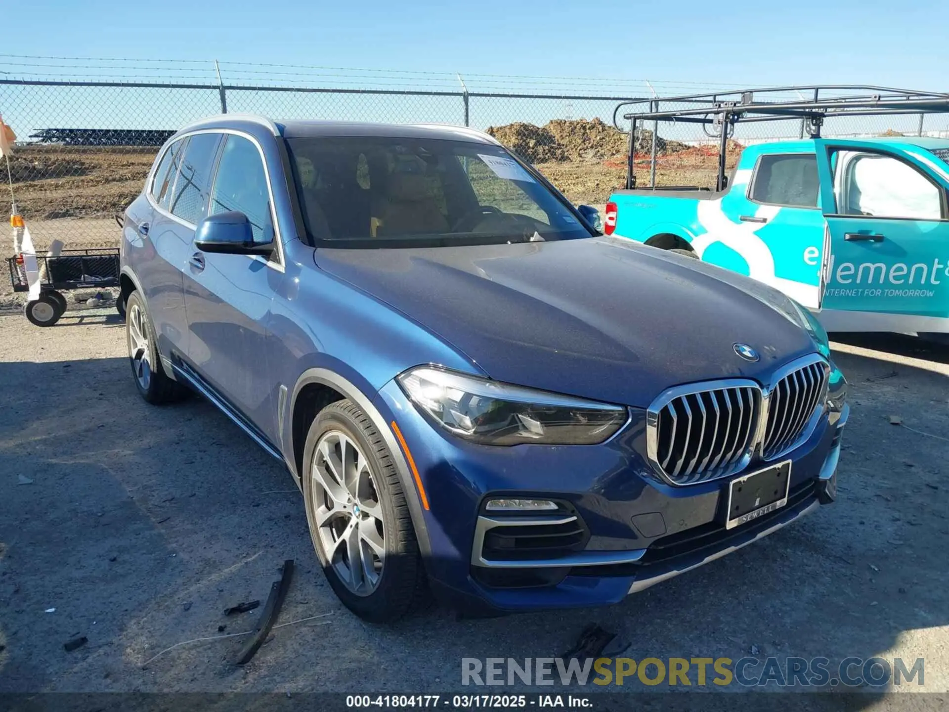 1 Photograph of a damaged car 5UXCR6C55KLK86618 BMW X5 2019