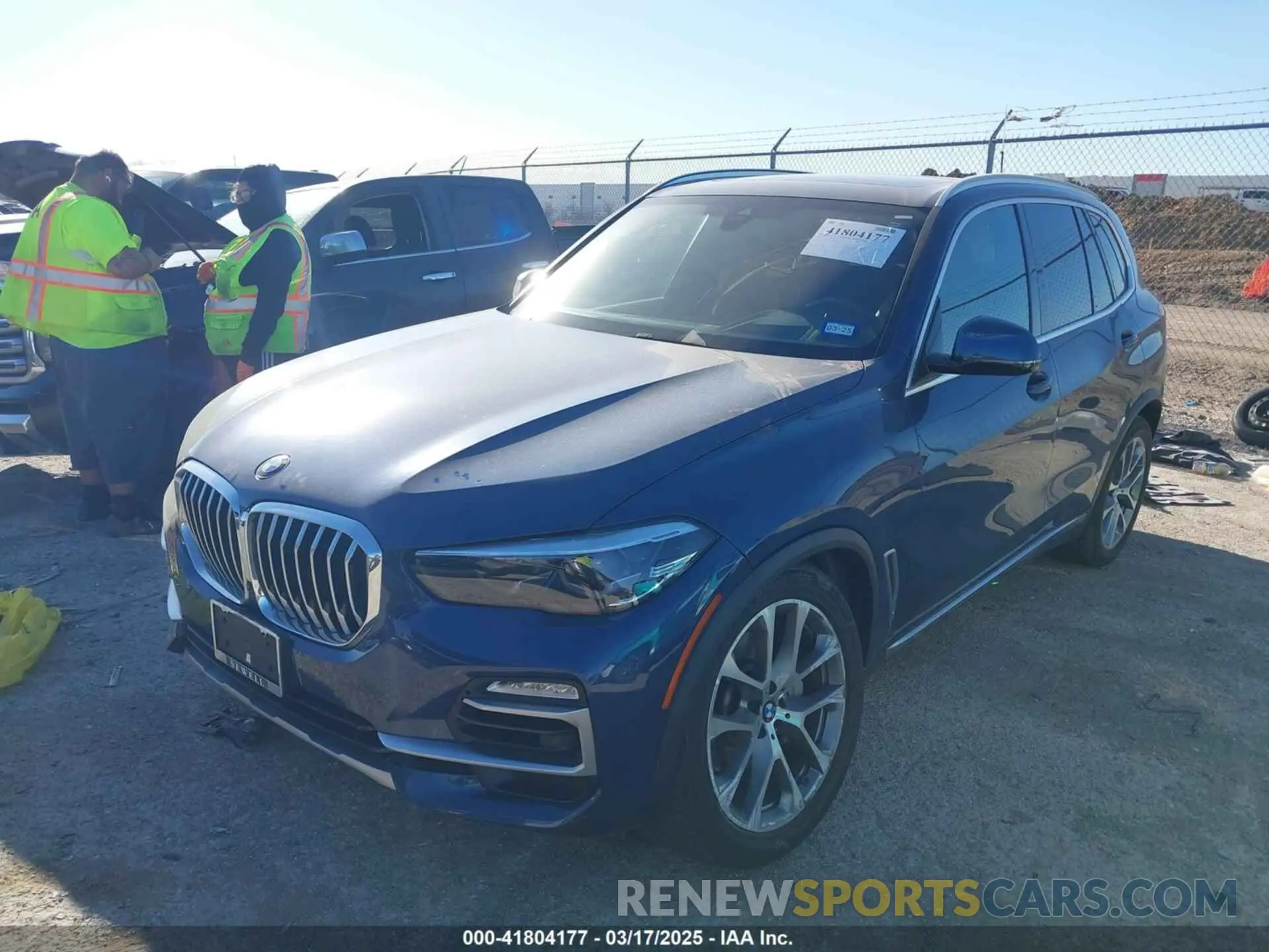 2 Photograph of a damaged car 5UXCR6C55KLK86618 BMW X5 2019
