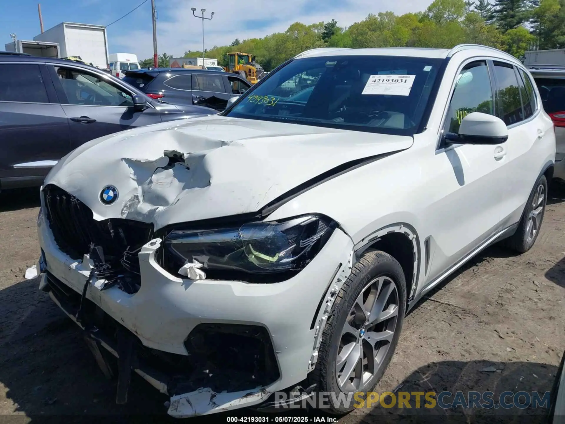 2 Photograph of a damaged car 5UXCR6C56KLL09971 BMW X5 2019