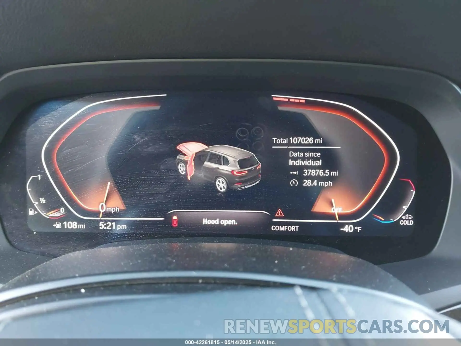 7 Photograph of a damaged car 5UXCR6C56KLL40041 BMW X5 2019