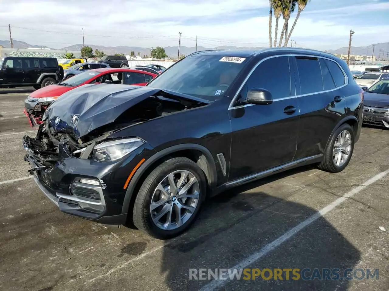 1 Photograph of a damaged car 5UXCR6C57KLK89049 BMW X5 2019