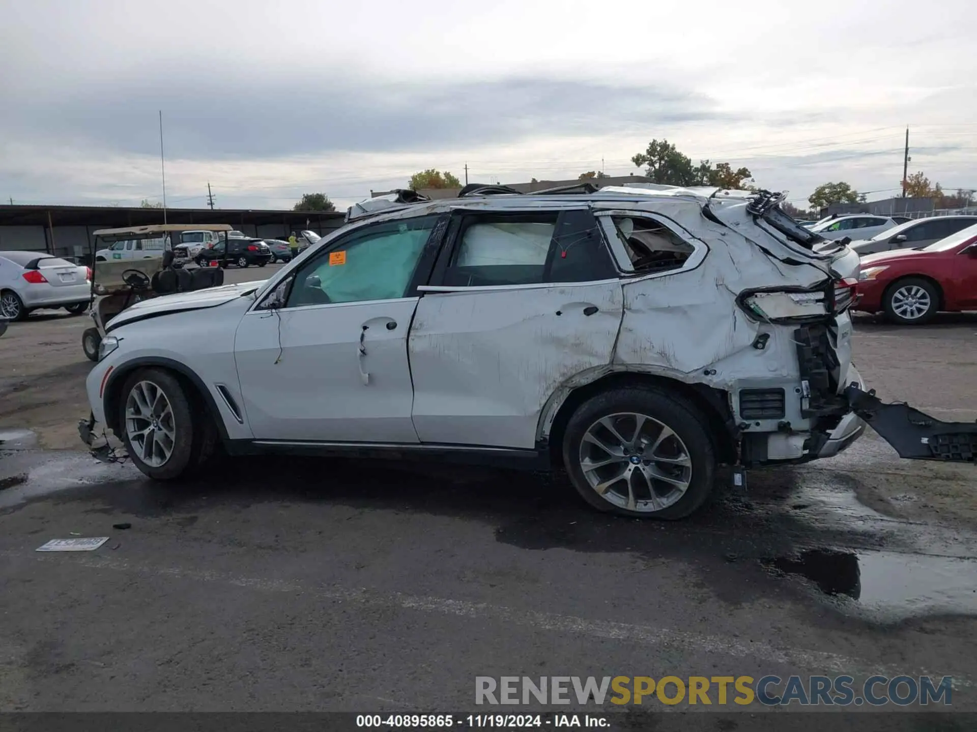 13 Photograph of a damaged car 5UXCR6C57KLL25550 BMW X5 2019