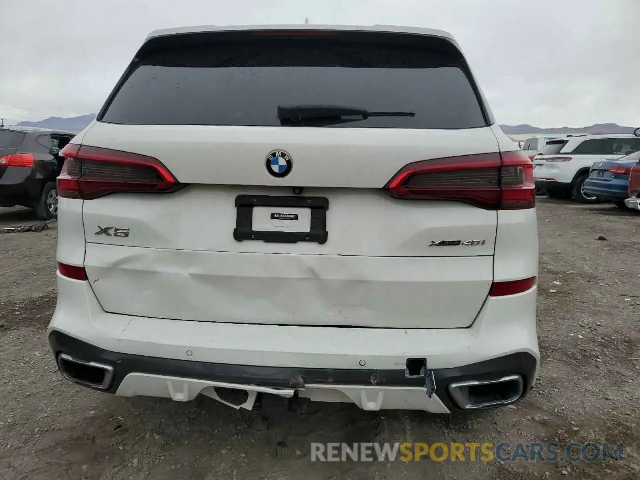6 Photograph of a damaged car 5UXCR6C58KLL31163 BMW X5 2019