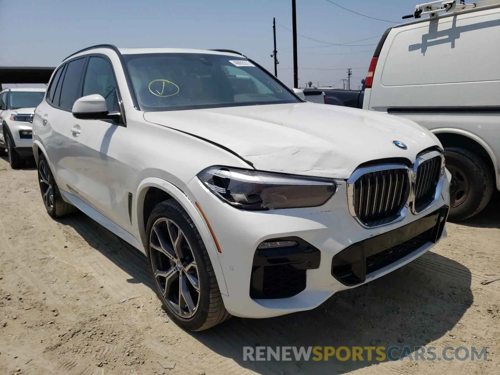 1 Photograph of a damaged car 5UXCR6C5XKLL62463 BMW X5 2019