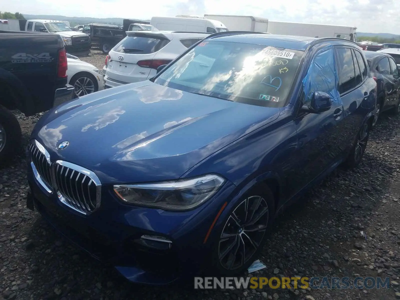 2 Photograph of a damaged car 5UXCR6C5XKLL64083 BMW X5 2019