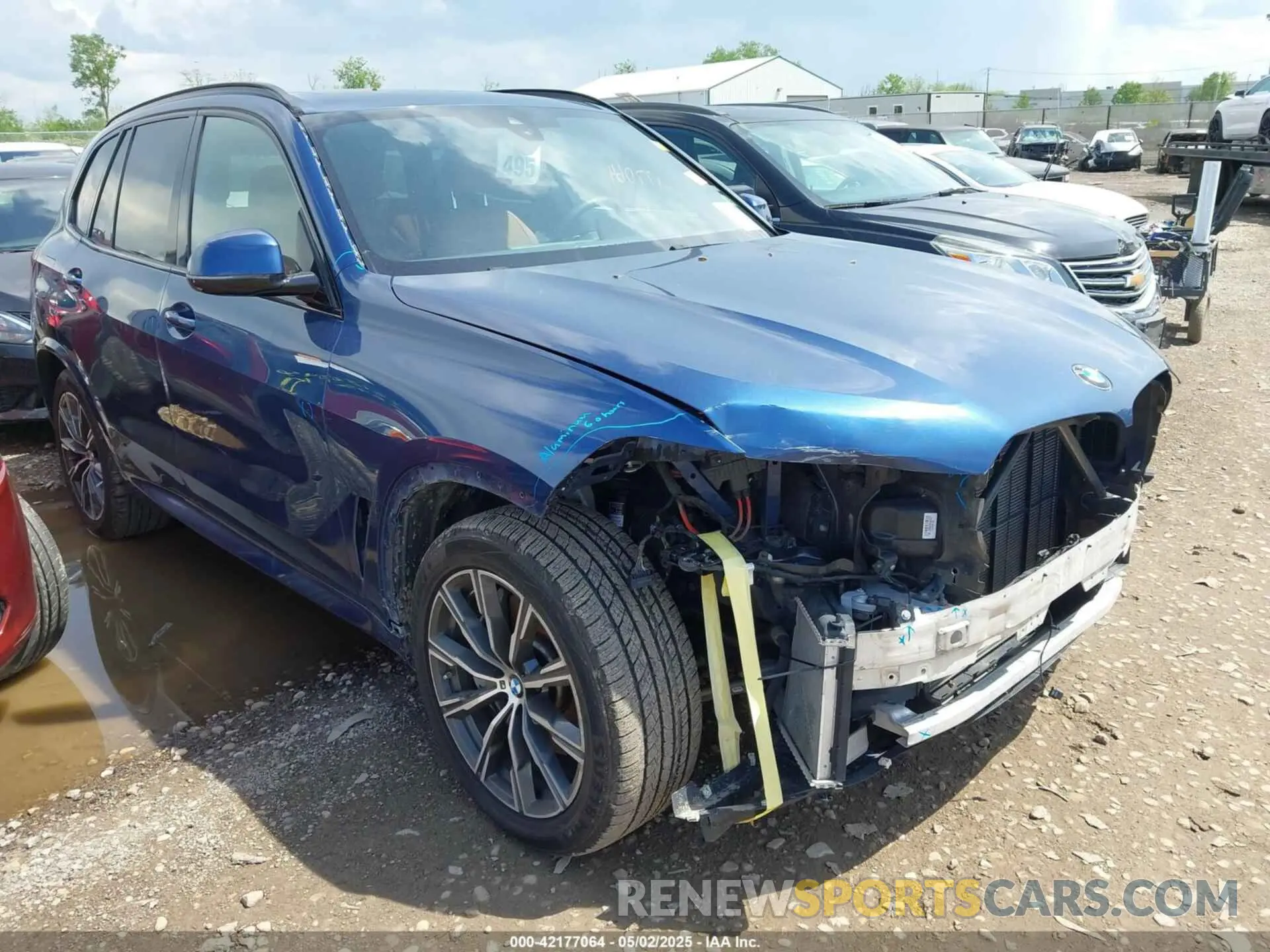 1 Photograph of a damaged car 5UXJU2C55KLN64657 BMW X5 2019