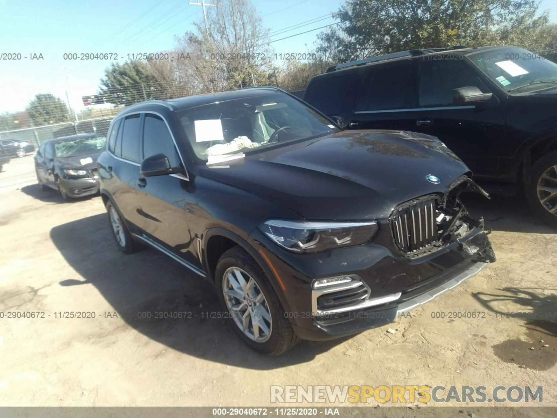 1 Photograph of a damaged car 5UXCR4C01L9C60026 BMW X5 2020