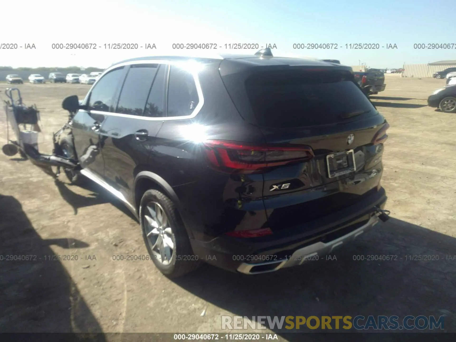 3 Photograph of a damaged car 5UXCR4C01L9C60026 BMW X5 2020