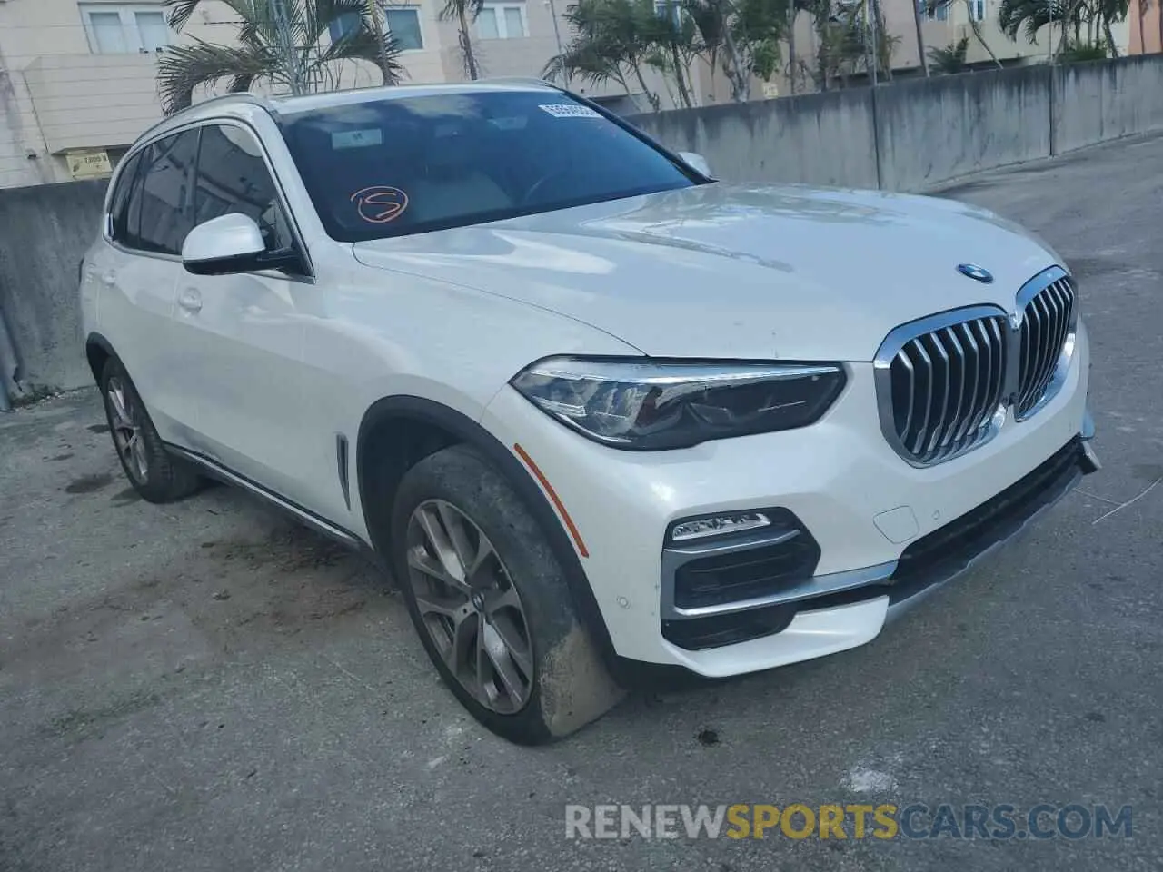 1 Фотография поврежденного автомобиля 5UXCR4C01LLT18460 BMW X5 2020