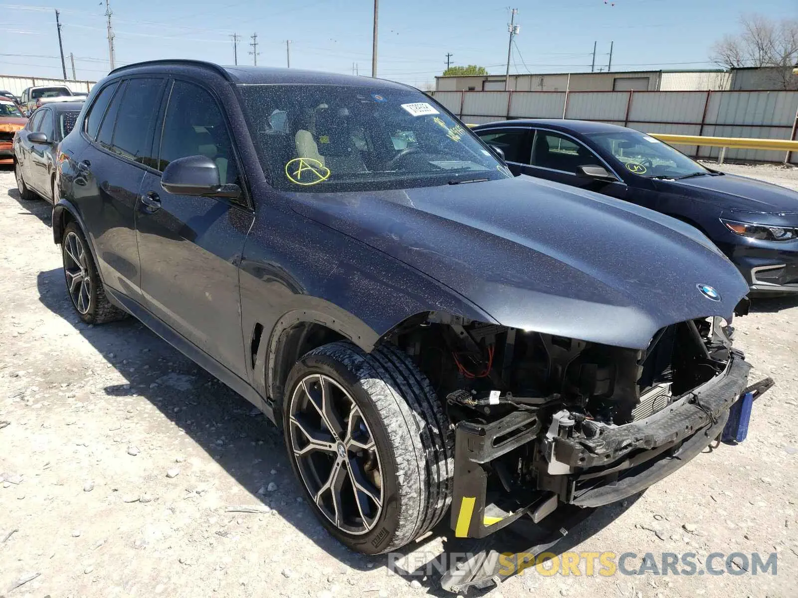1 Photograph of a damaged car 5UXCR4C02LLW63755 BMW X5 2020