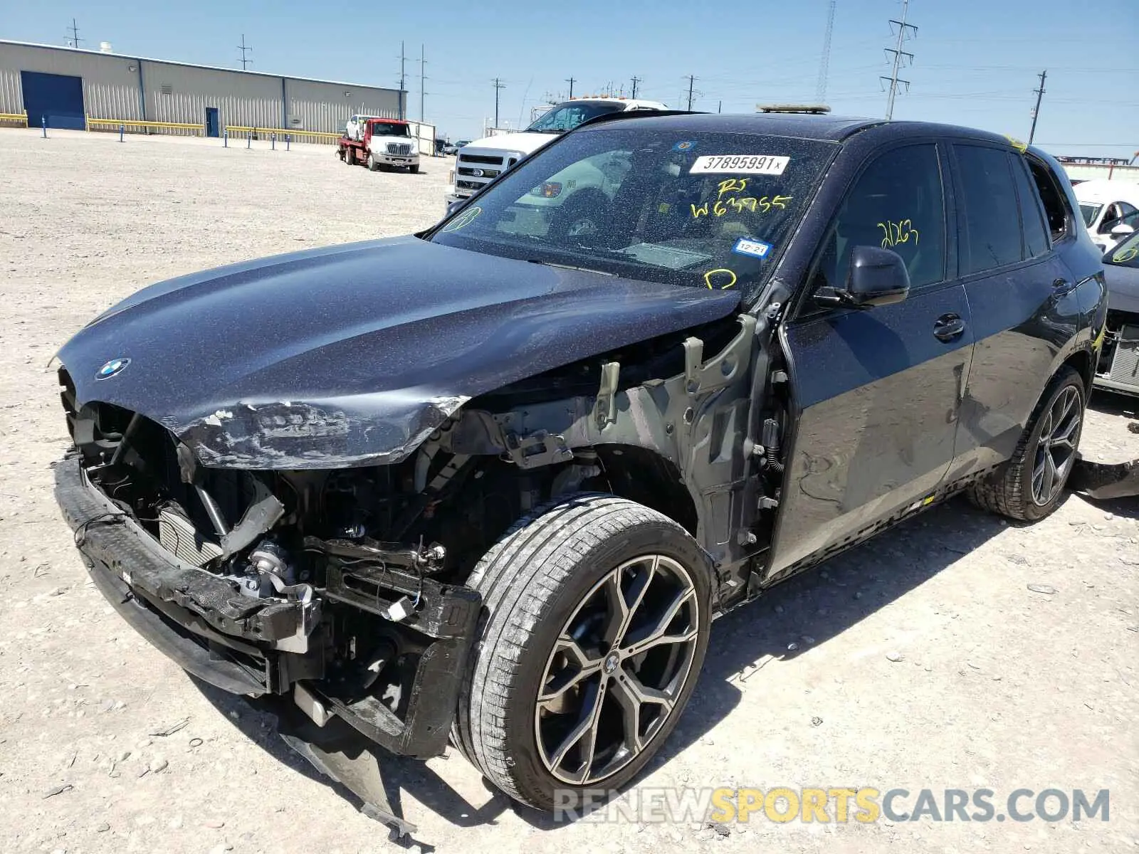 2 Photograph of a damaged car 5UXCR4C02LLW63755 BMW X5 2020