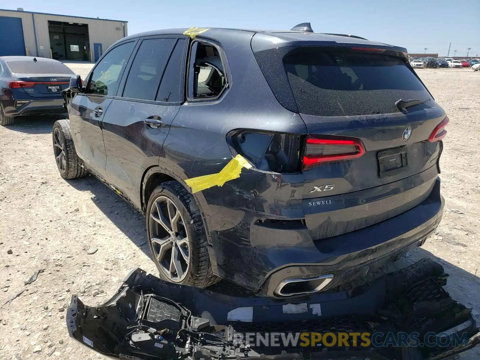 3 Photograph of a damaged car 5UXCR4C02LLW63755 BMW X5 2020