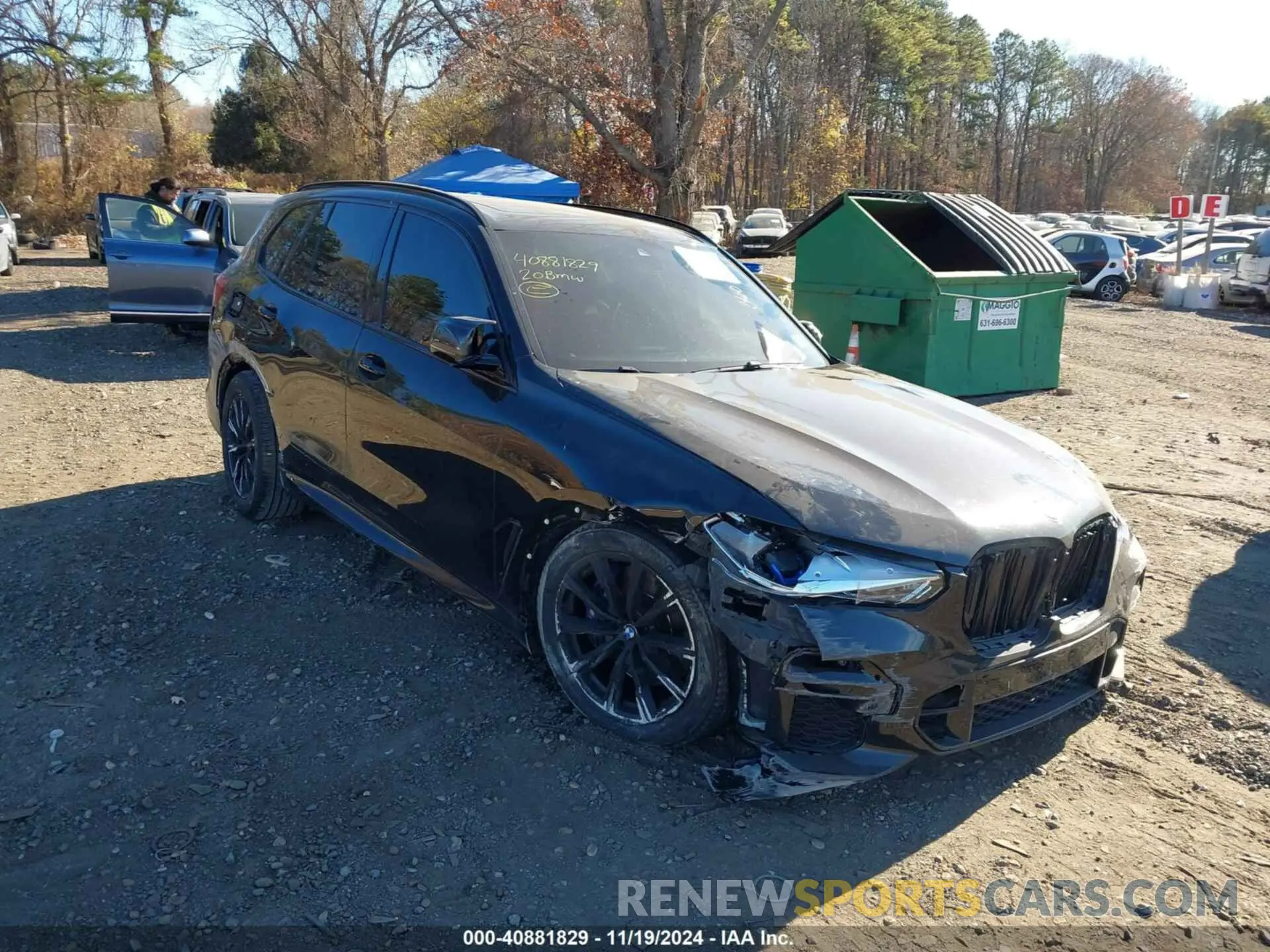 1 Photograph of a damaged car 5UXCR4C07LLW64786 BMW X5 2020