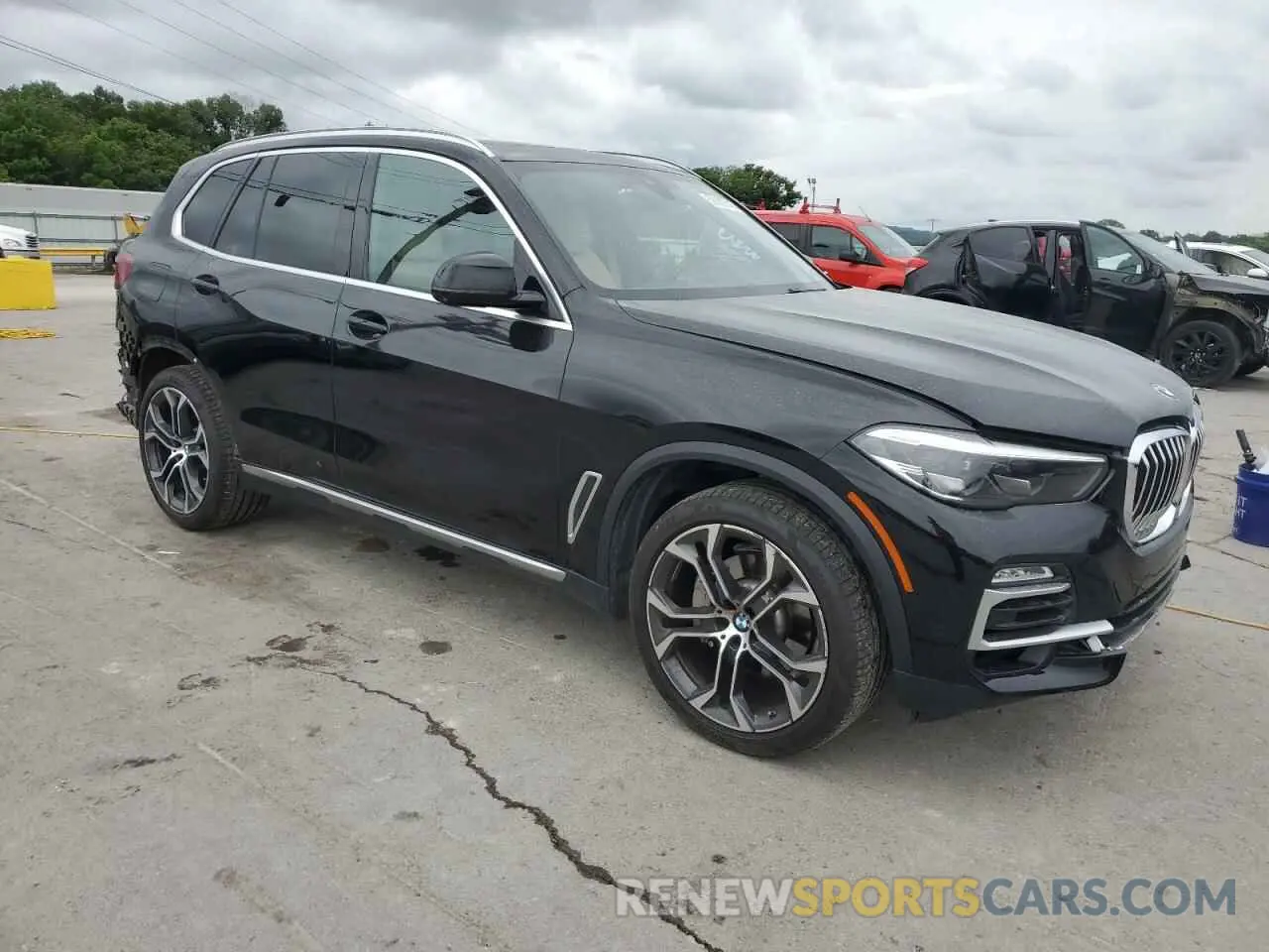 4 Фотография поврежденного автомобиля 5UXCR4C08L9B21821 BMW X5 2020