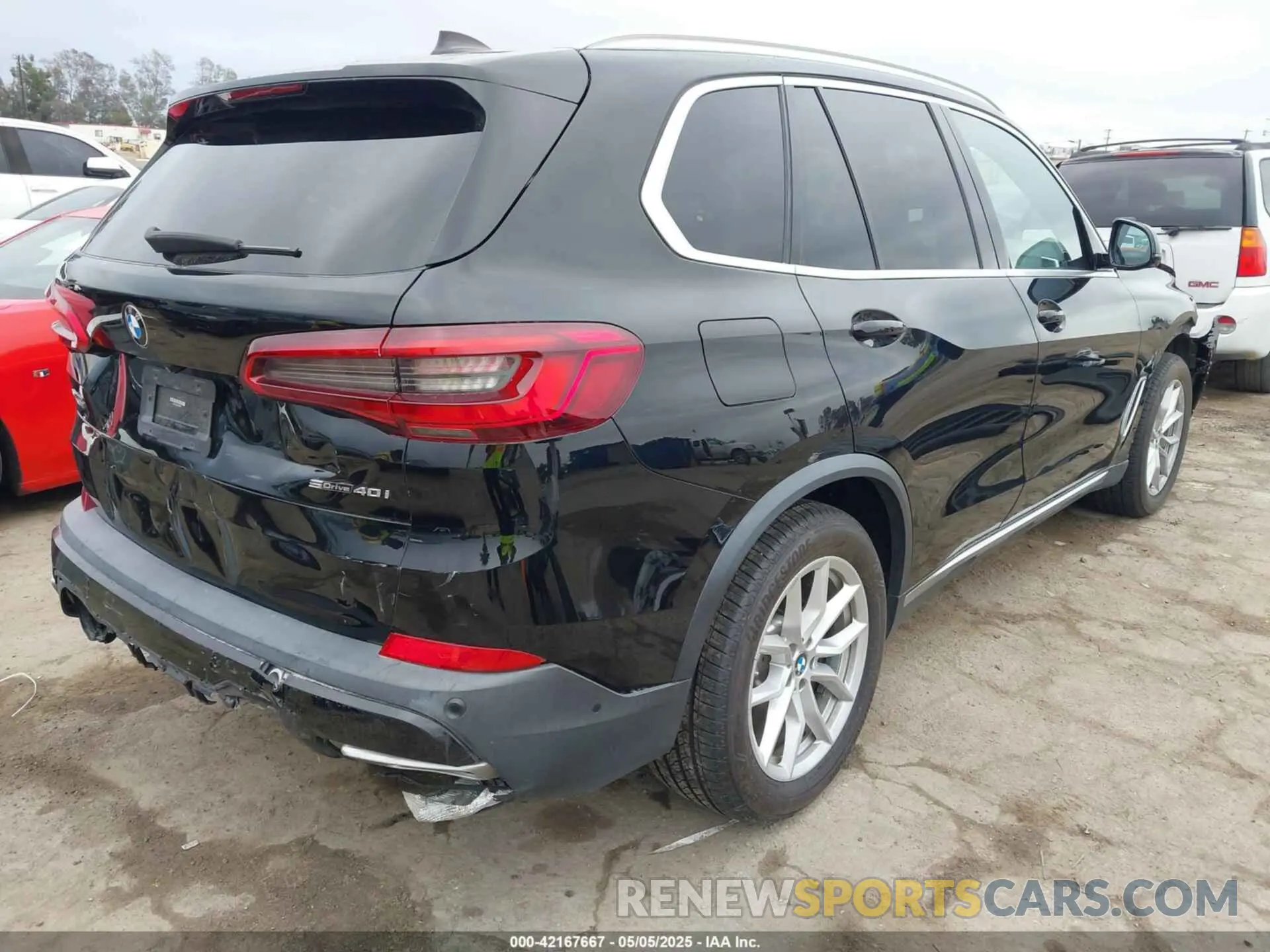 4 Фотография поврежденного автомобиля 5UXCR4C08L9C07517 BMW X5 2020