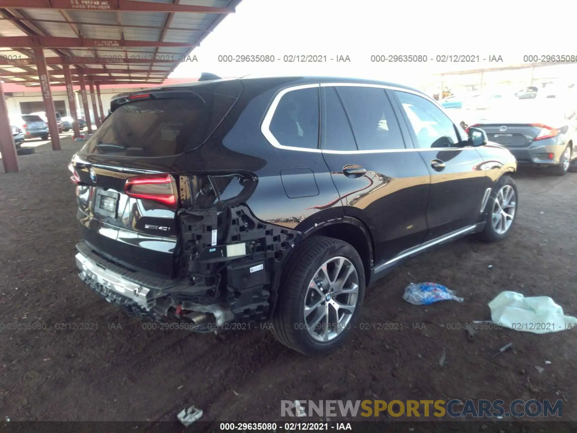 4 Photograph of a damaged car 5UXCR4C08LLW64571 BMW X5 2020