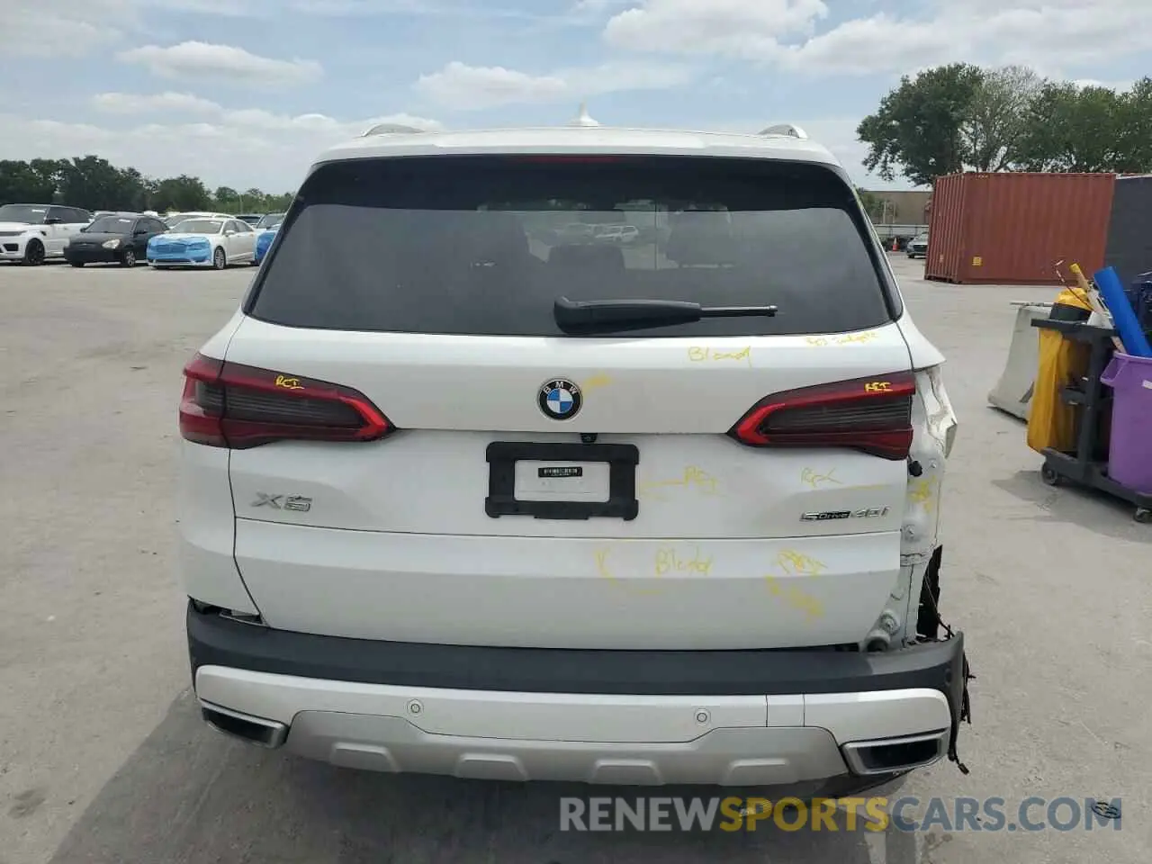 6 Фотография поврежденного автомобиля 5UXCR4C0XL9B30925 BMW X5 2020
