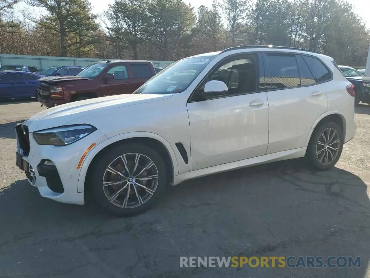 1 Photograph of a damaged car 5UXCR6C00L9C91795 BMW X5 2020