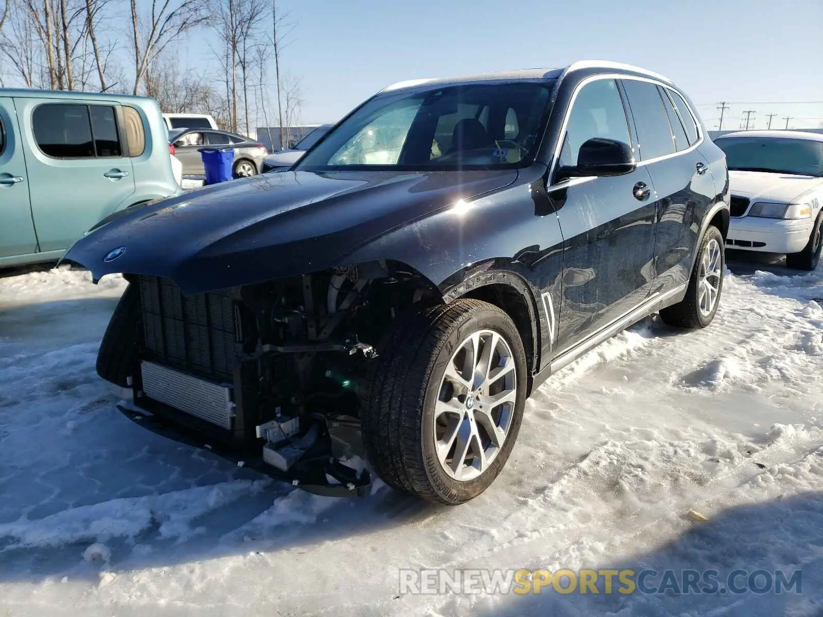 2 Photograph of a damaged car 5UXCR6C01L9B68555 BMW X5 2020