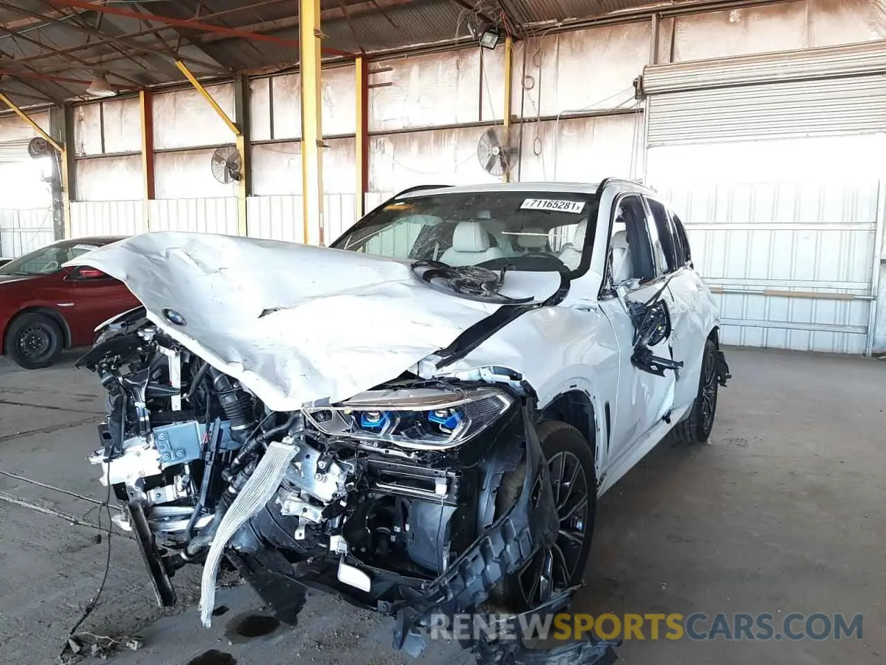 2 Фотография поврежденного автомобиля 5UXCR6C07L9C10811 BMW X5 2020