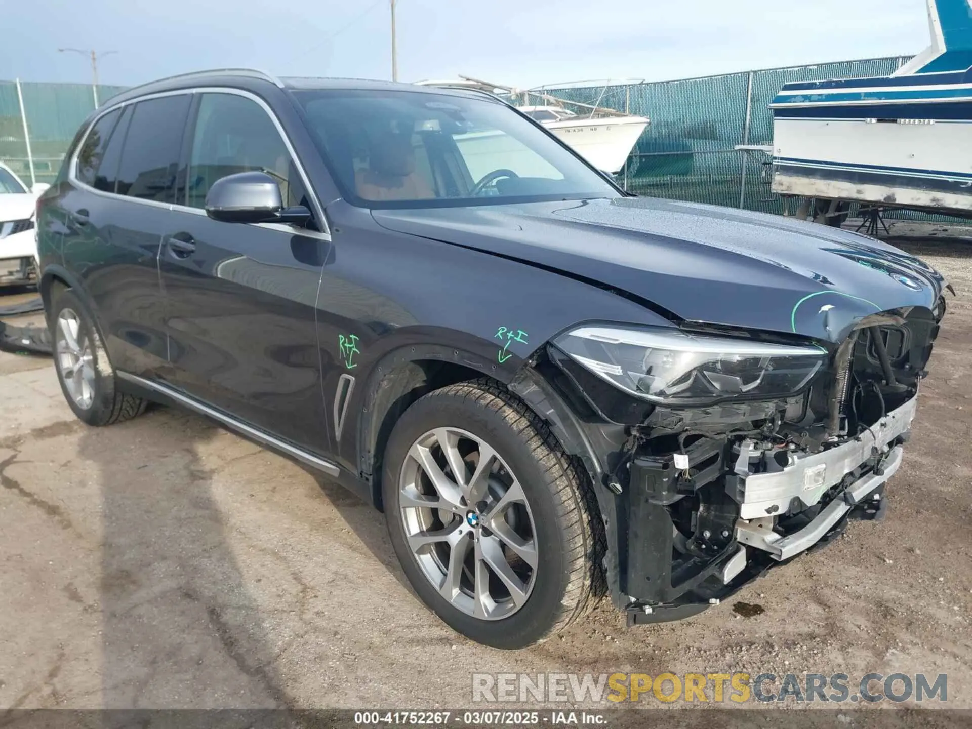 1 Фотография поврежденного автомобиля 5UXCR6C07L9C57434 BMW X5 2020