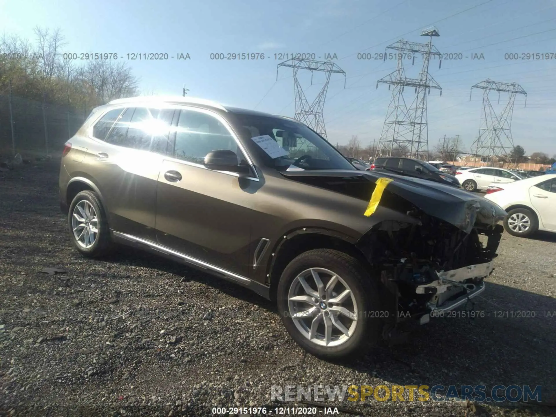 1 Photograph of a damaged car 5UXCR6C09L9B77925 BMW X5 2020