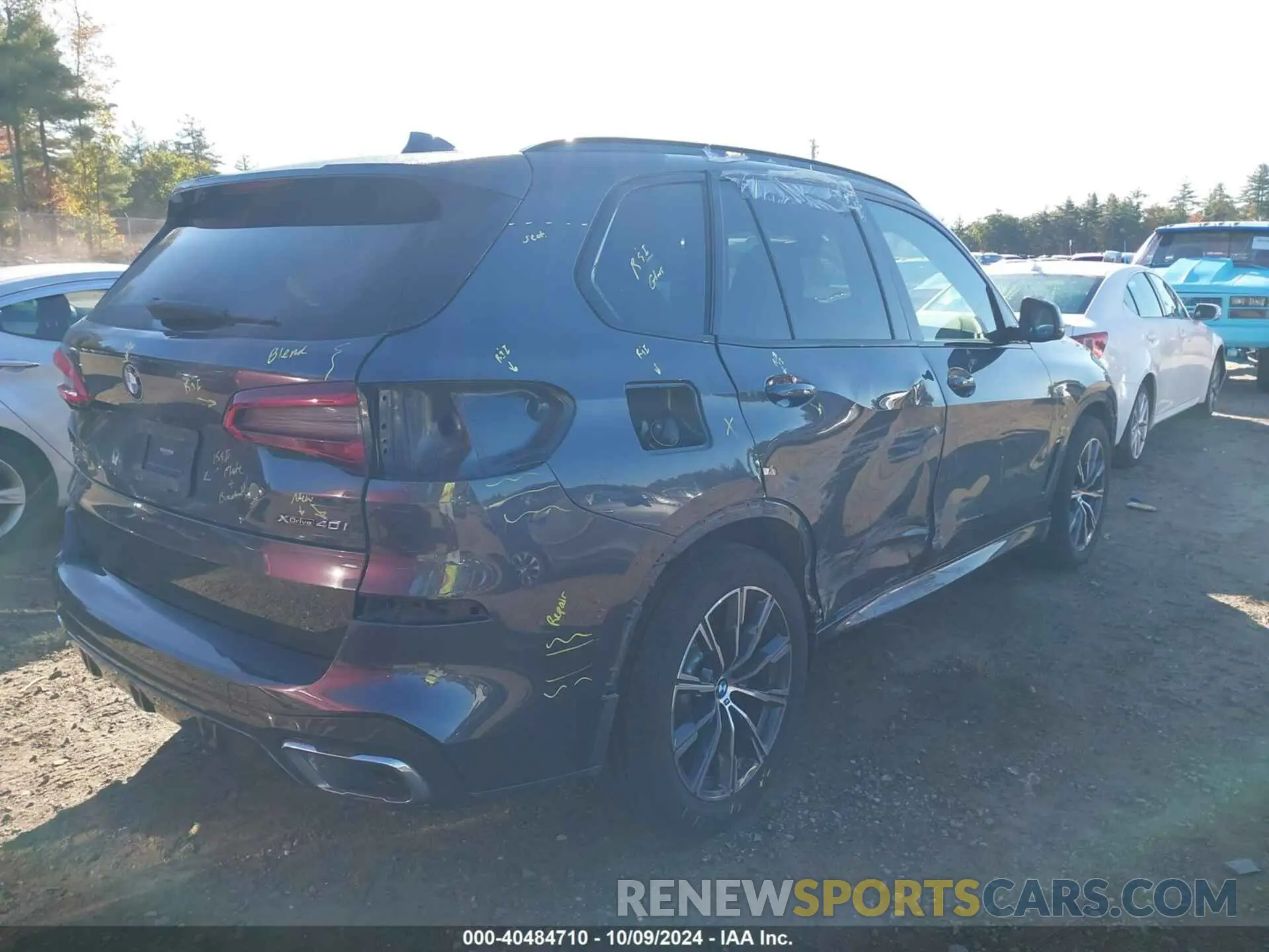 6 Photograph of a damaged car 5UXCR6C09LLL75551 BMW X5 2020