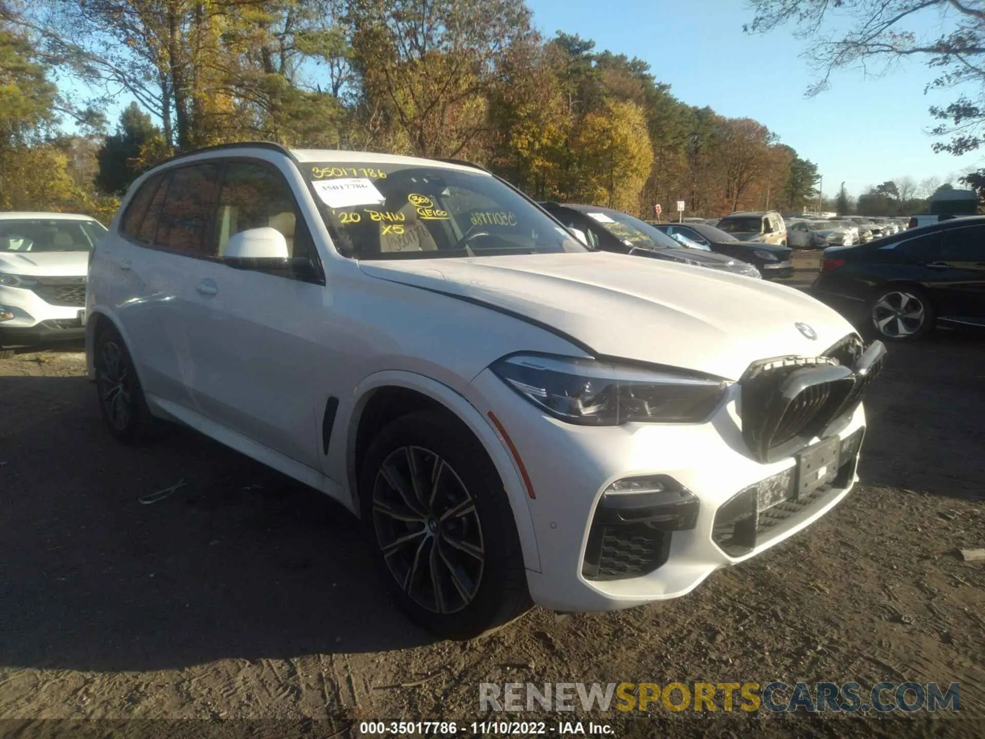 1 Photograph of a damaged car 5UXCR6C0XL9D13589 BMW X5 2020