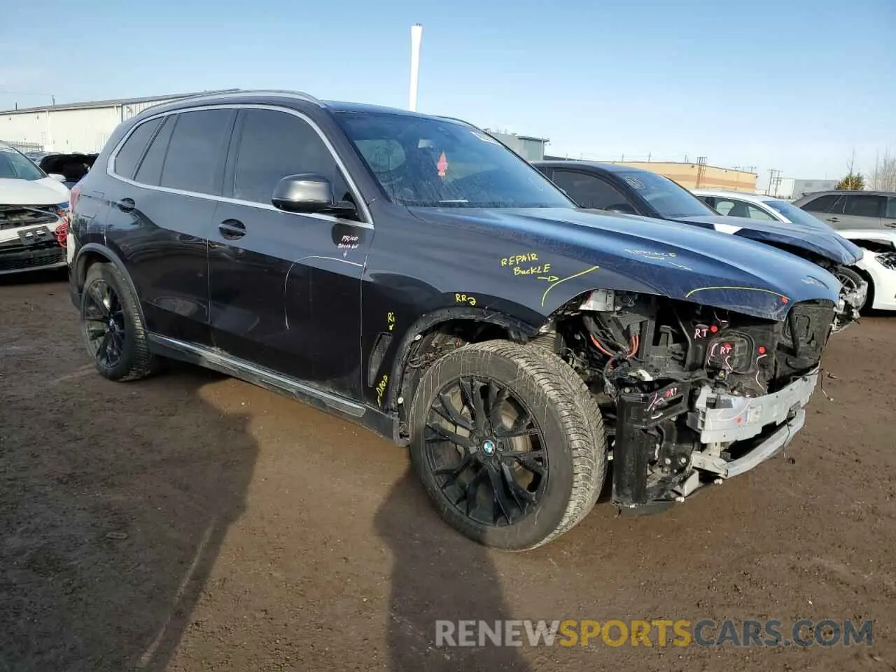 4 Фотография поврежденного автомобиля 5UXCR6C0XLLL66289 BMW X5 2020