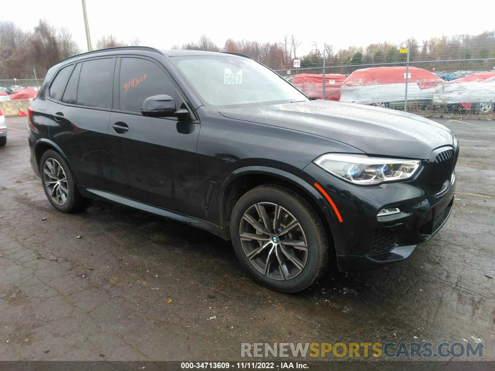 1 Фотография поврежденного автомобиля 5UXCR6C0XLLL76739 BMW X5 2020