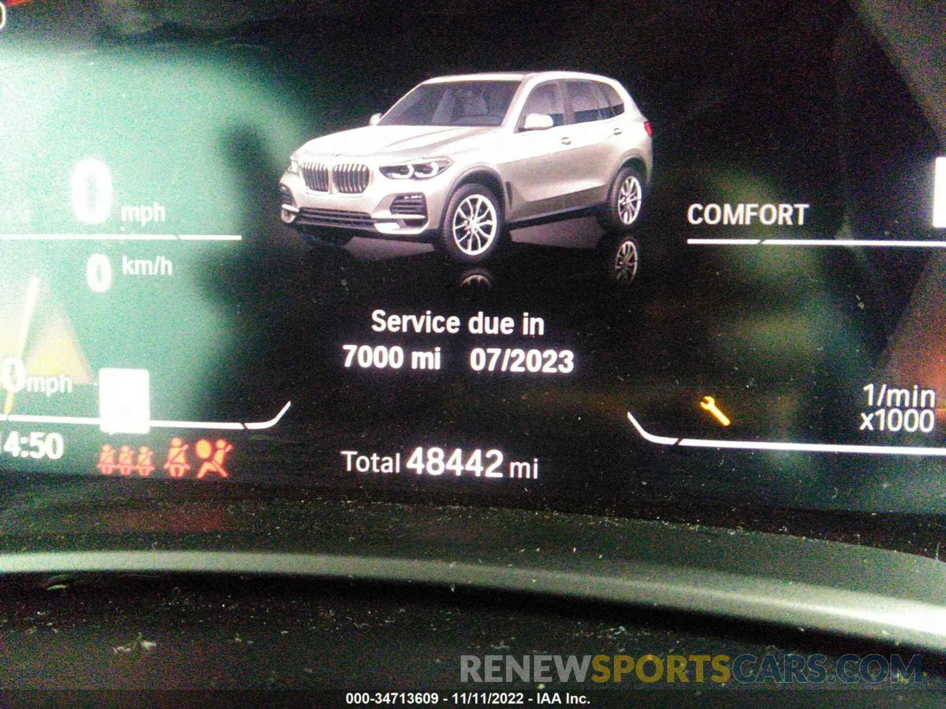 7 Фотография поврежденного автомобиля 5UXCR6C0XLLL76739 BMW X5 2020