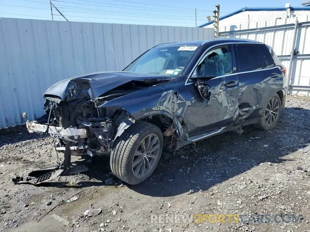 1 Photograph of a damaged car 5UXJU2C04LLN68043 BMW X5 2020