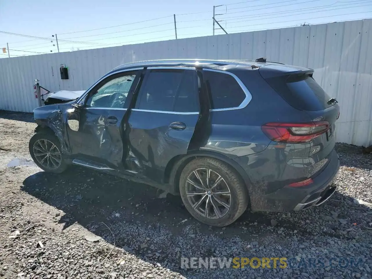 2 Photograph of a damaged car 5UXJU2C04LLN68043 BMW X5 2020