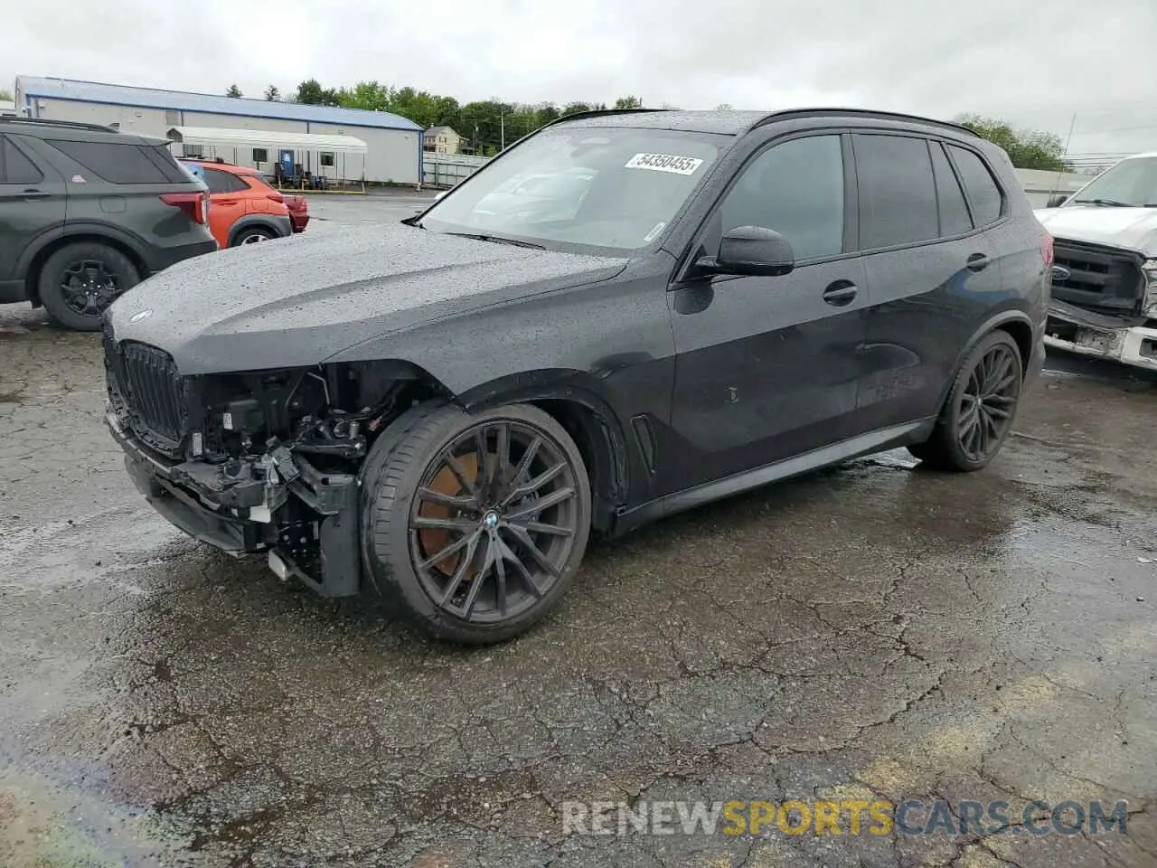 1 Photograph of a damaged car 5UXJU4C00L9C42607 BMW X5 2020